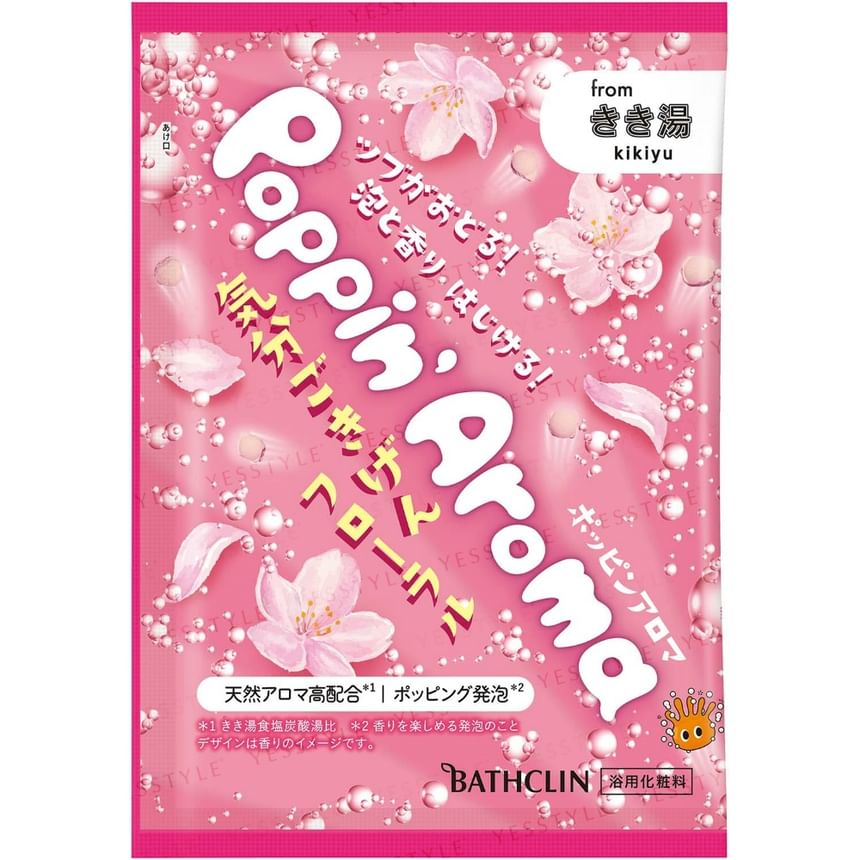 BATHCLIN - Poppin Aroma Feel Good Bloemenschuim Badzout