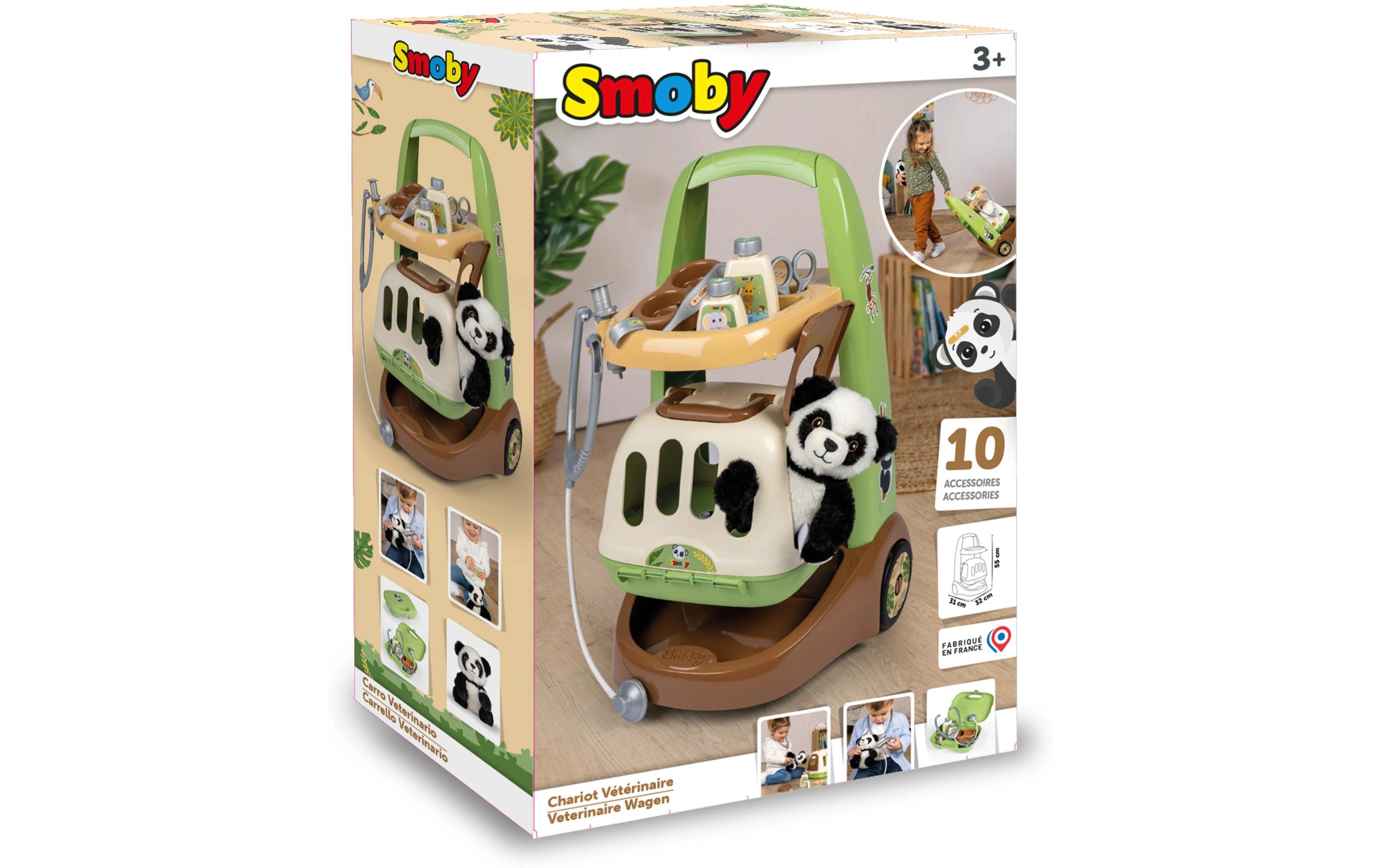 Tierarzt Trolley mit PandaTierarztwagen