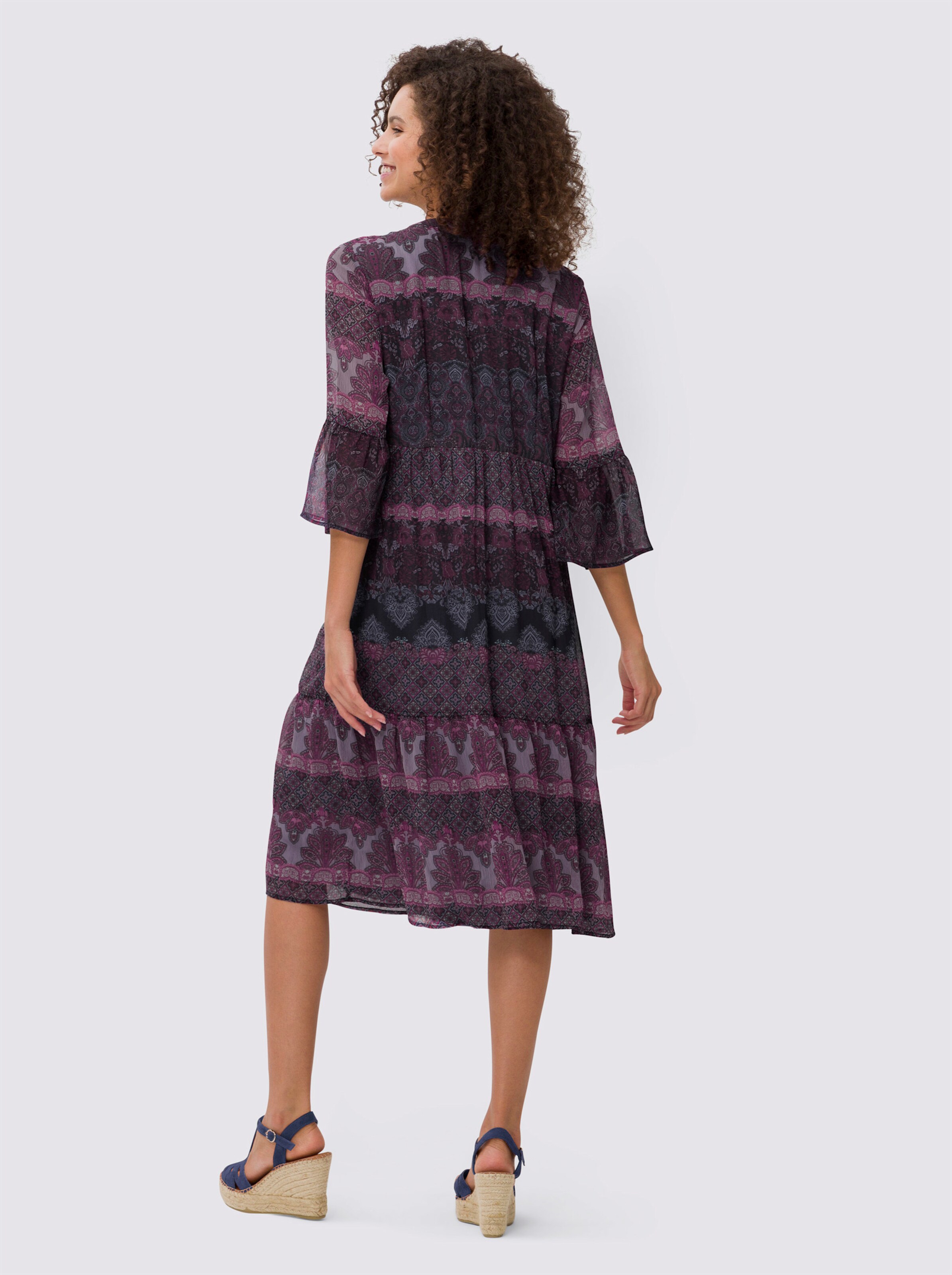 Druck-Kleid