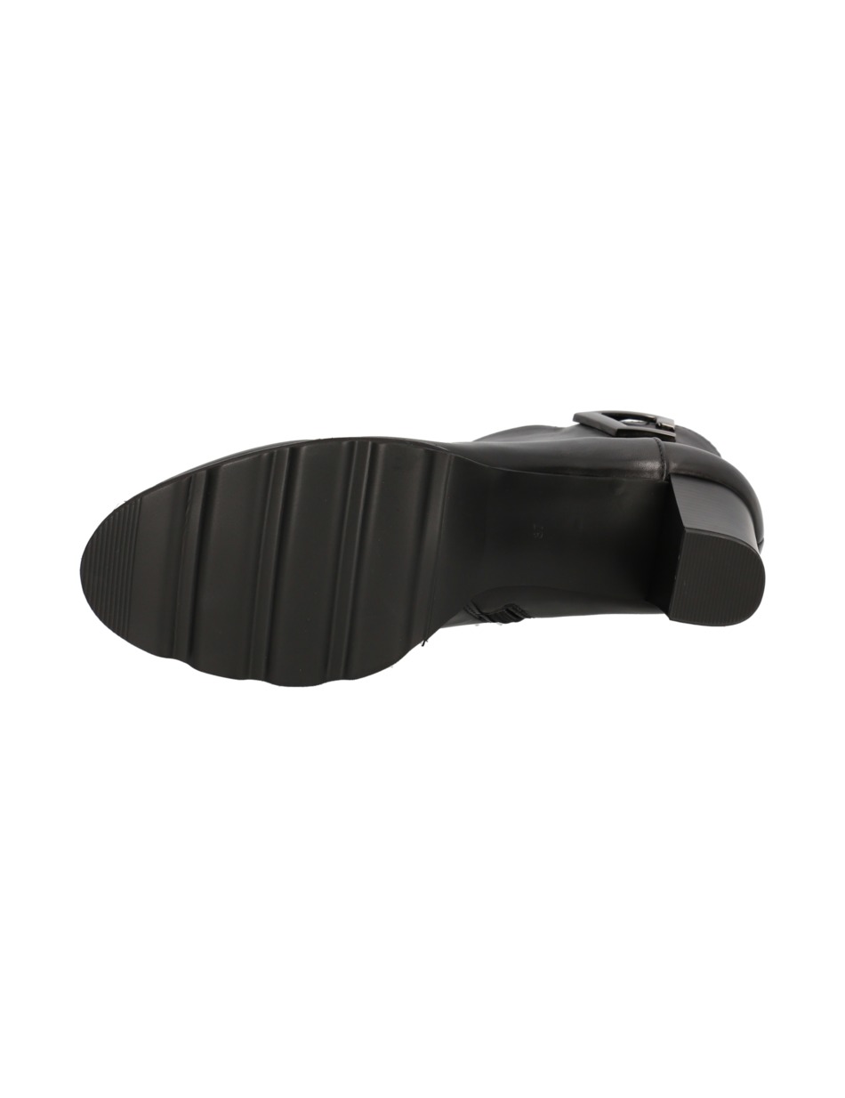 Glattleder Stiefelette