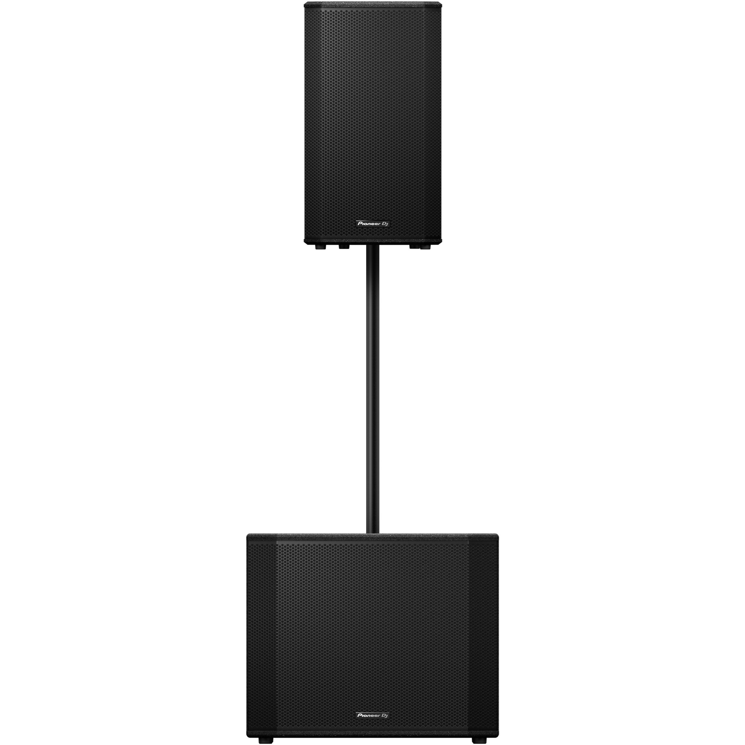 Pioneer DJ XPRS1182ST 18 inch actieve subwoofer met M20 statiefflens