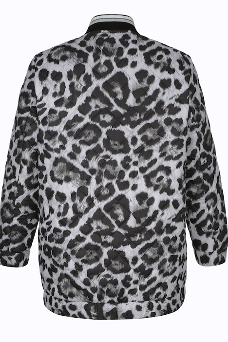 Blouson, Animaldruck, Langarm