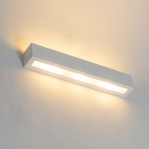 Moderne wandlamp wit 3-lichts - Tjada Novo
