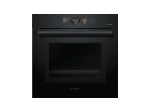 Bosch Serie | 8 accent | line HNG8764C7 - Kombinationsovn - med dampfunktion - til indbygning - Wi-Fi - niche - bredde: 56 cm - dybde: 55 cm - højde: 58.5 cm - med selv-rengøring - carbon-sort