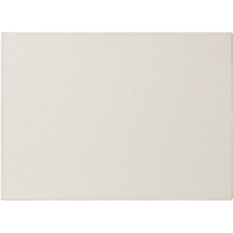 Prêt à peindre carton toilé 33x24cm 3mm 4F - Blanc