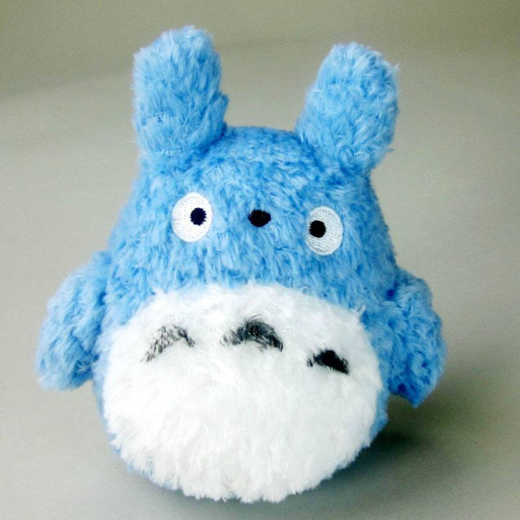 Studio Ghibli - Peluche Fluffy Totoro (14cm)