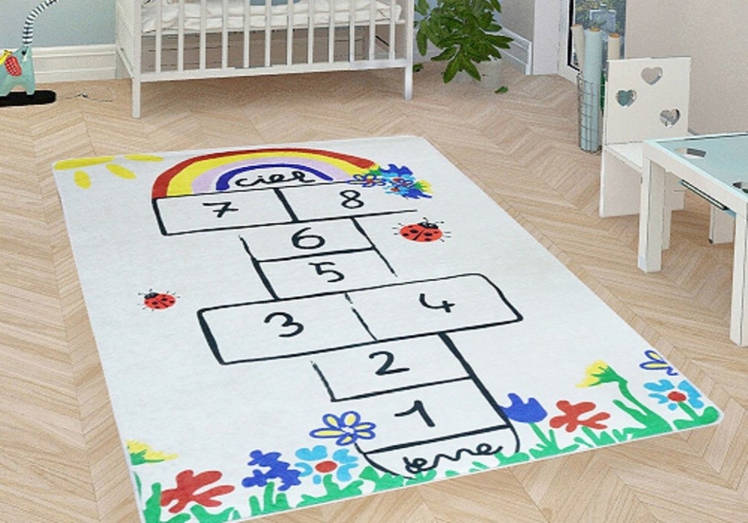 Mani Textile TPS_MARELLE_00 - Tapis Enfant Marelle