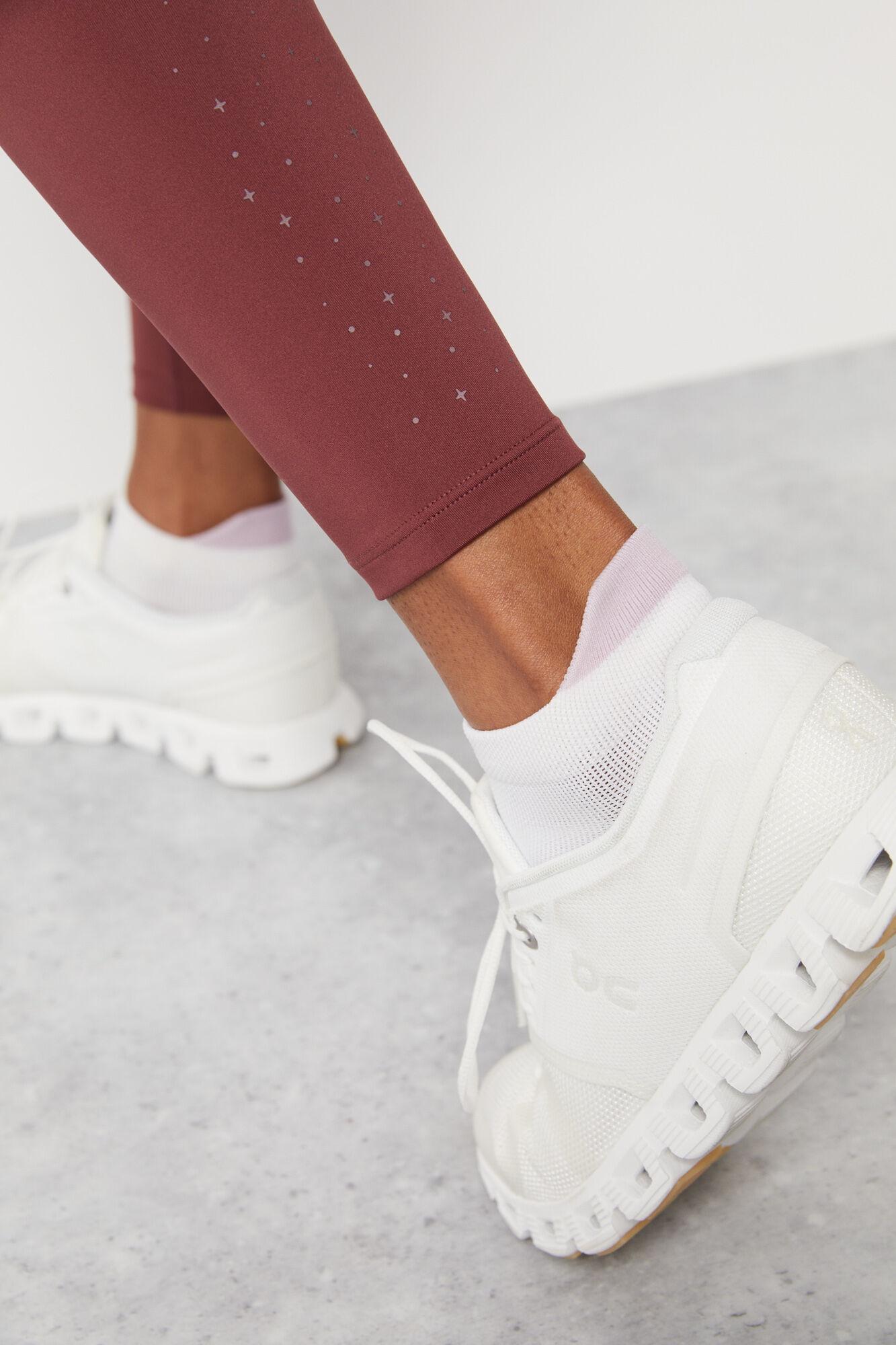 Leggings granate 4D Stretch