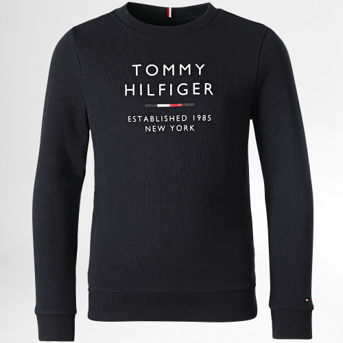 Sweat Crewneck Enfant Logo 7960 Bleu Marine