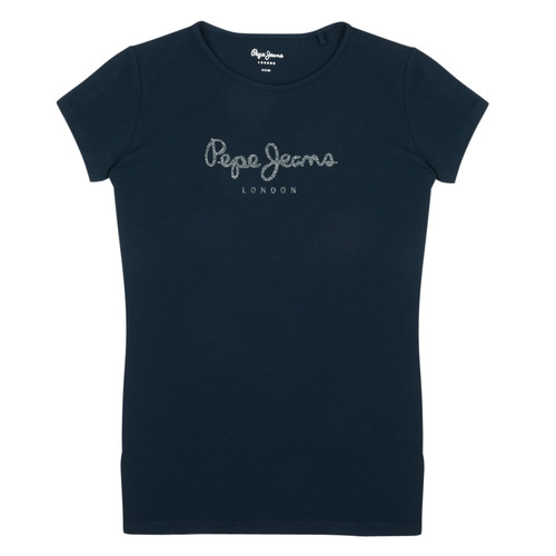 Pepe jeans - HANA GLITTER SS - Marine