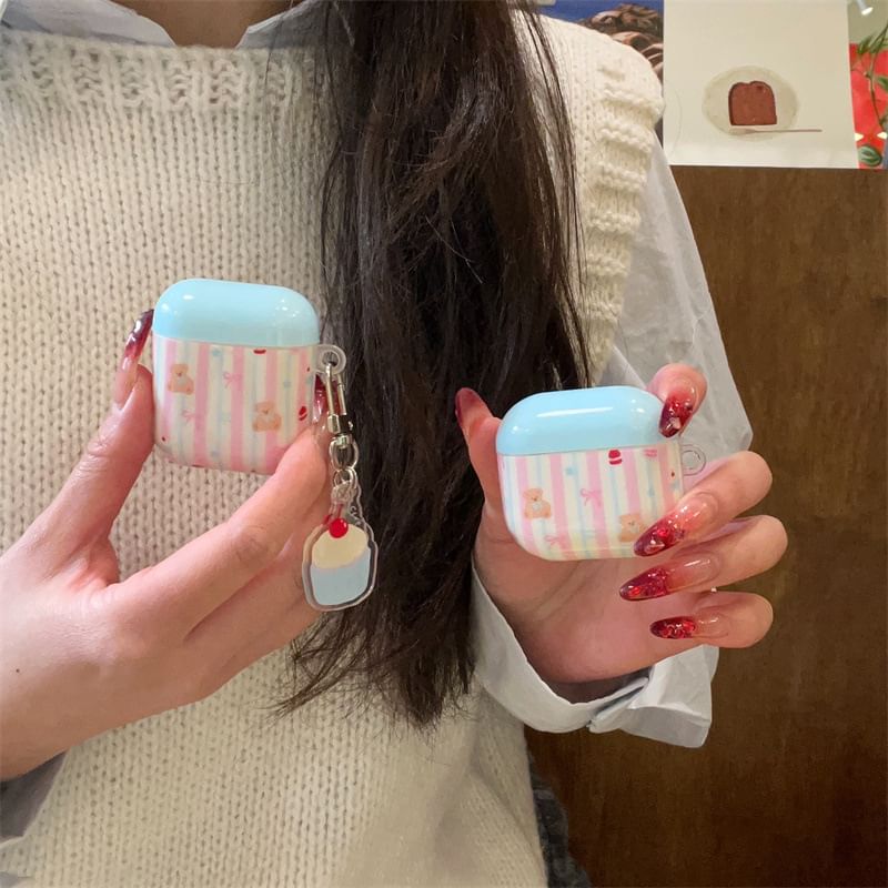 VanDi - Bear AirPods / Pro oortelefoonhoesje skin / charm / set