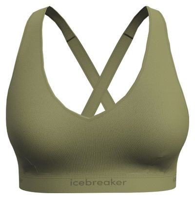 Brassière Icebreaker Merino 125 Cool-Lite Sprite Vert