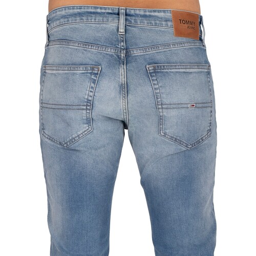 Tommy Jeans - Vaqueros Slim Scanton Azul
