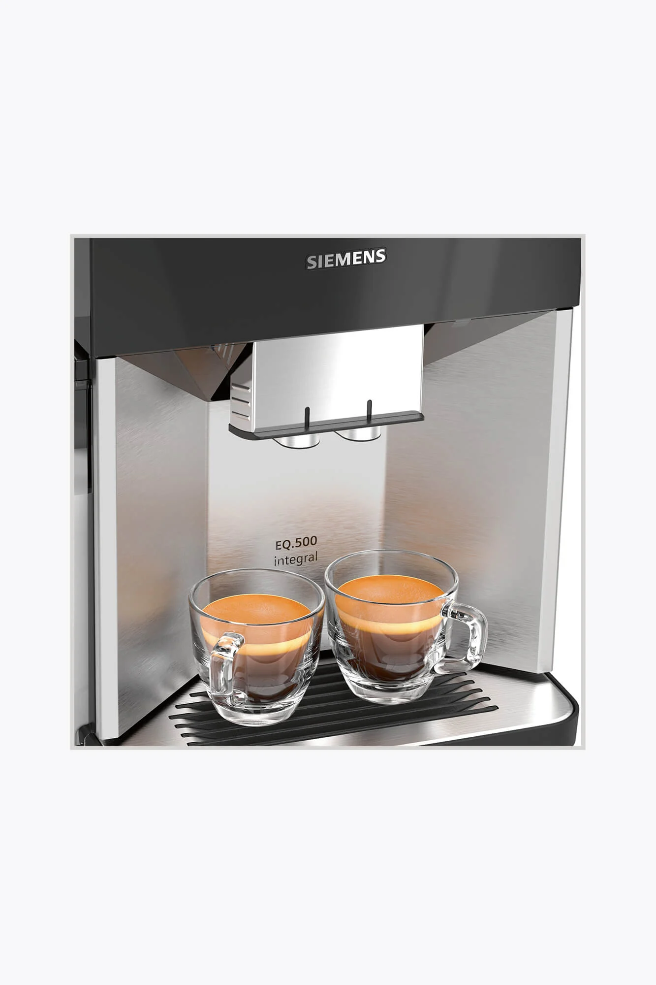 Siemens TQ507D03 Kaffeevollautomat mit Milchaufschäumer und Kaffeemühle