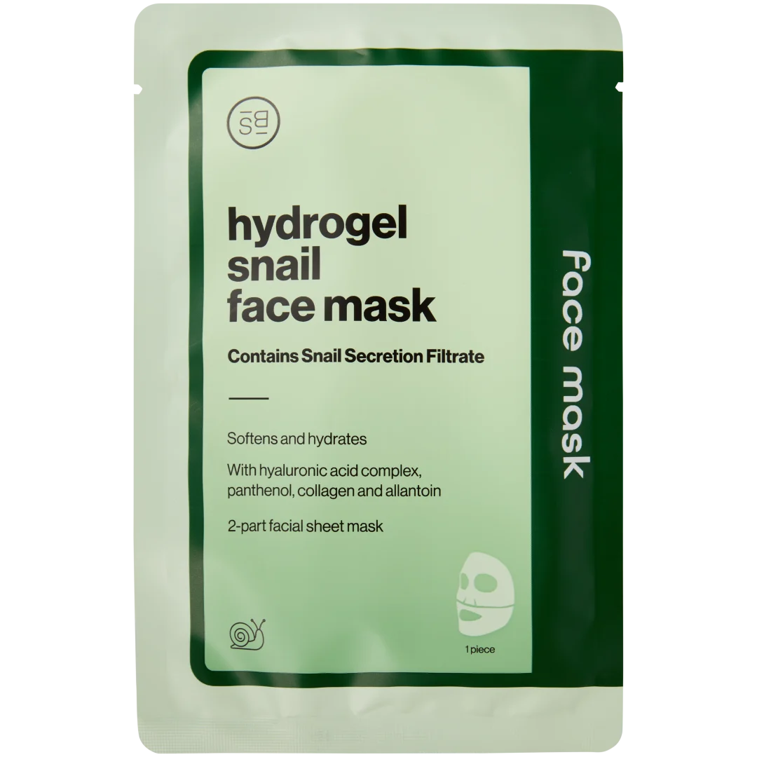Masque pour visage hydrogel avec mucus d'escargot Skin Bliss