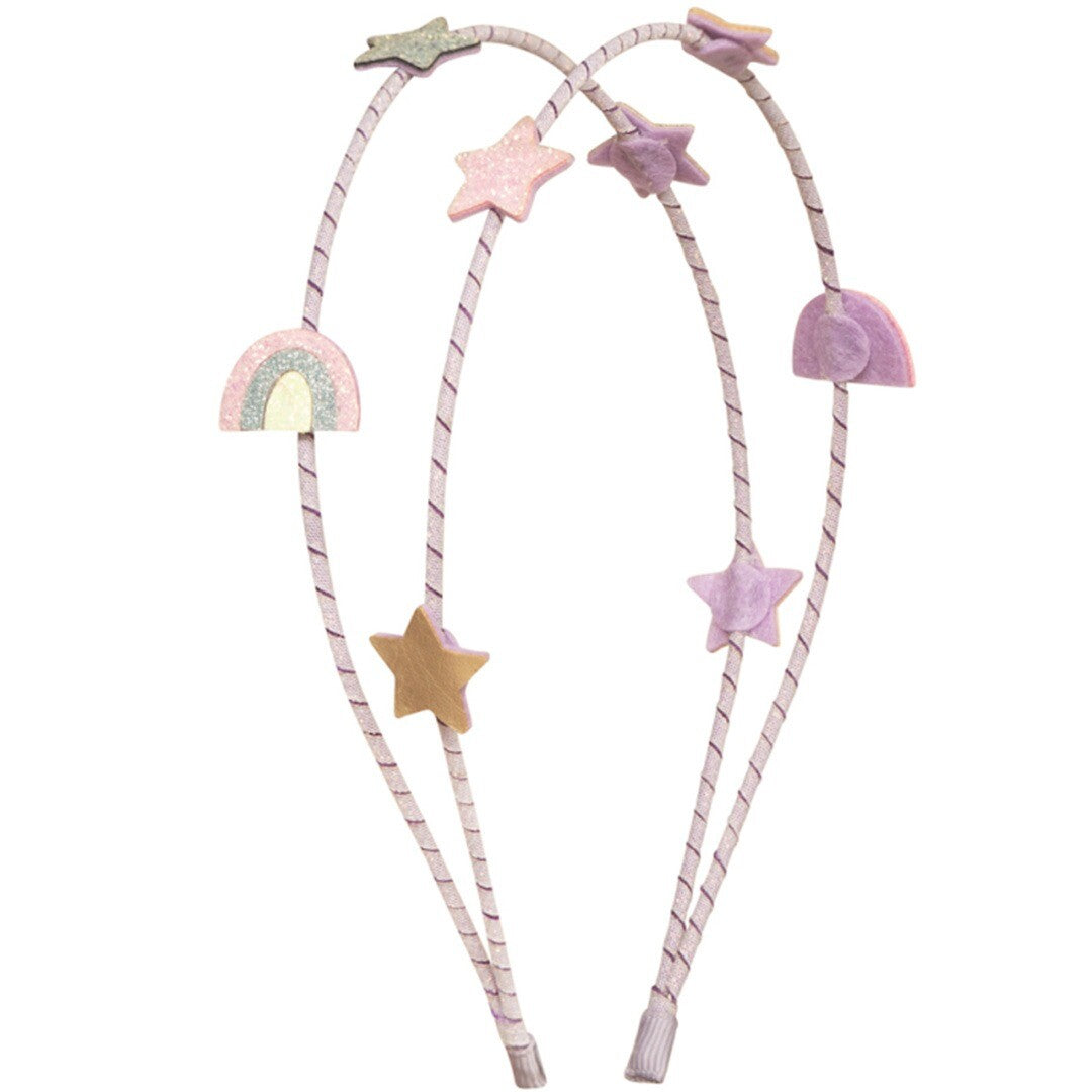 Mimi & lula diadeem alice - rainbow & star