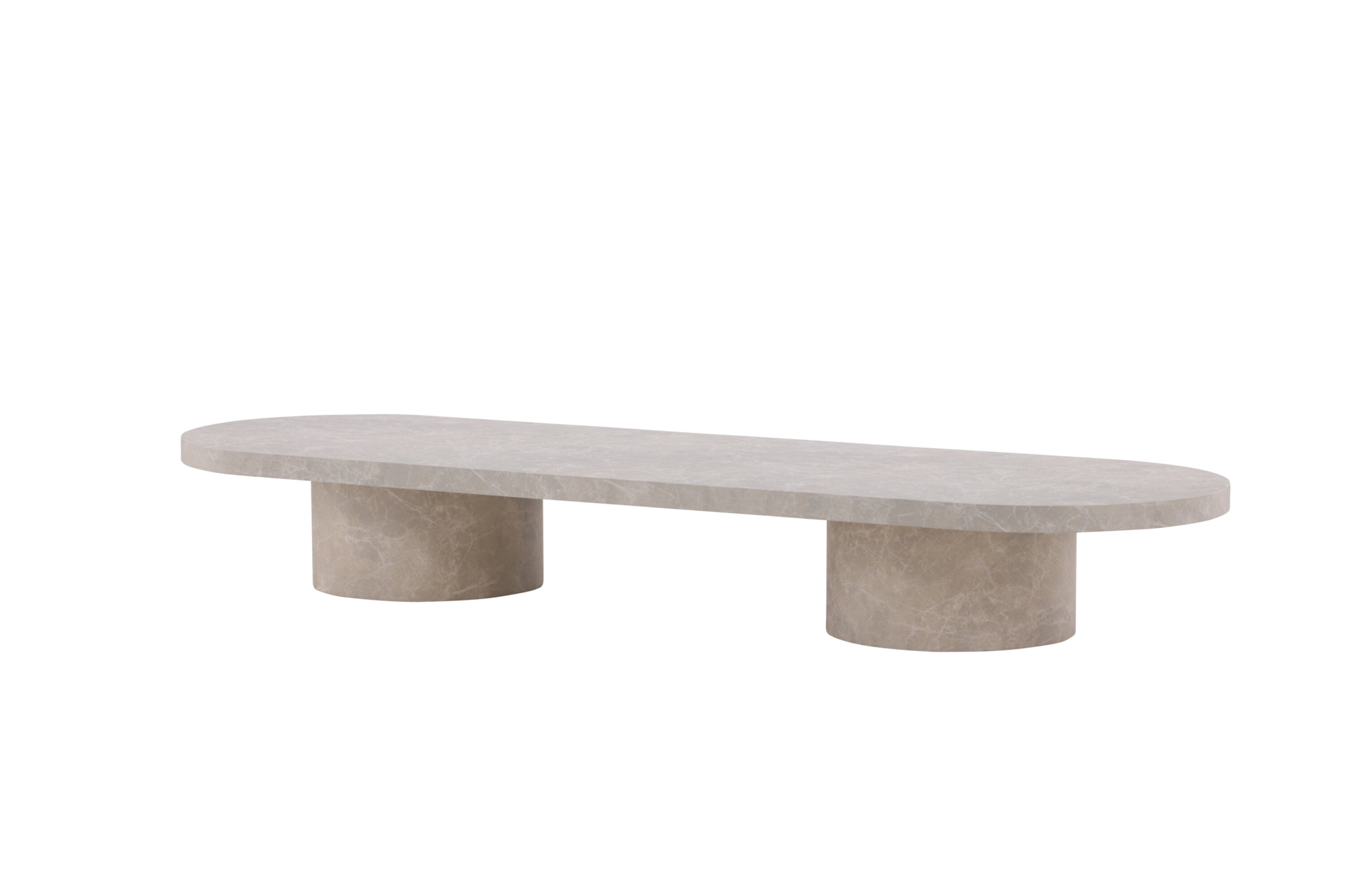 Mahigan Salontafel - 190 x 60 cm -  Beige