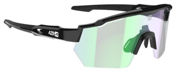 Lunettes AZR Kromic Race RX Noir / Ecran Photochromique Vert Irisé