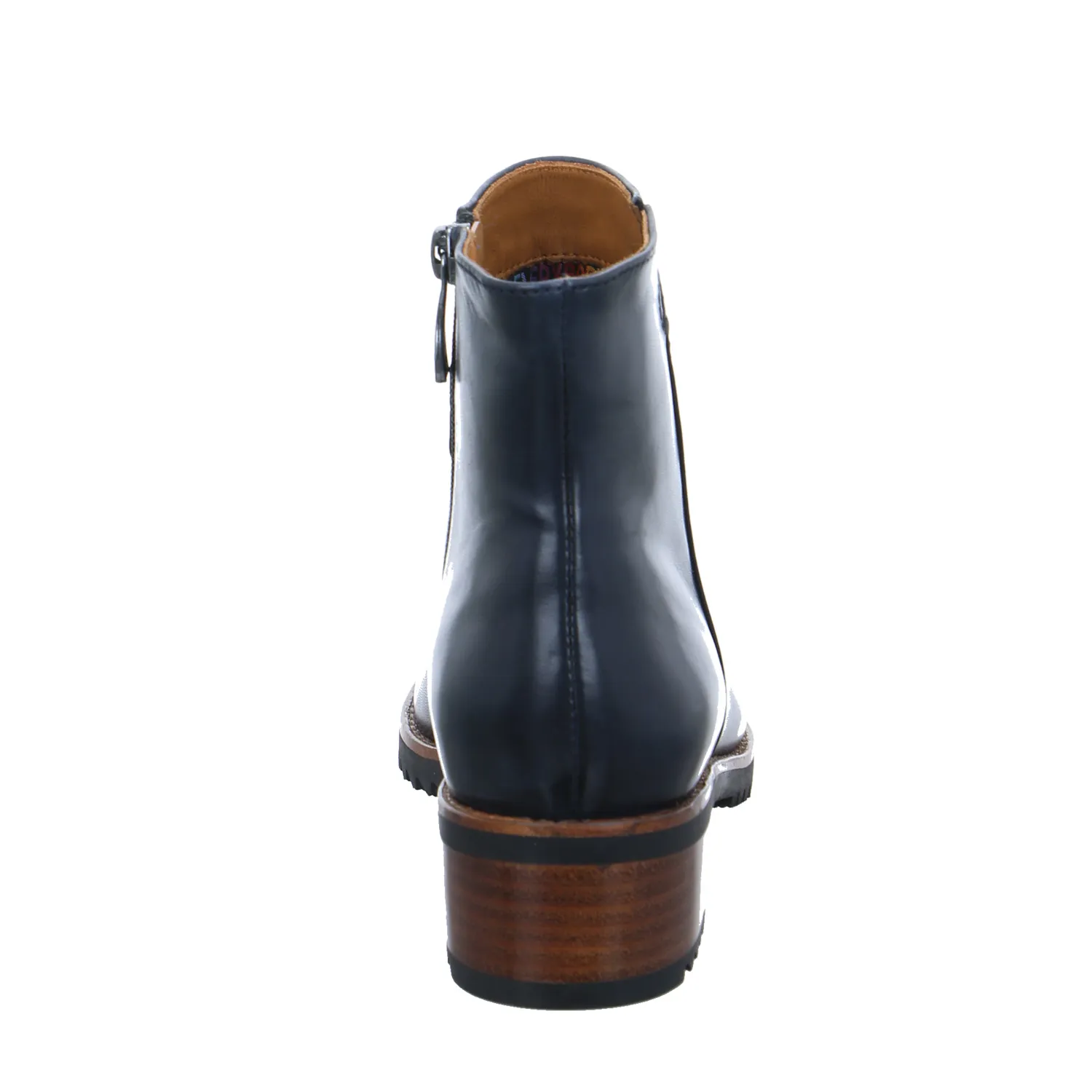 EVERYBODY Stiefelette Blau Leder