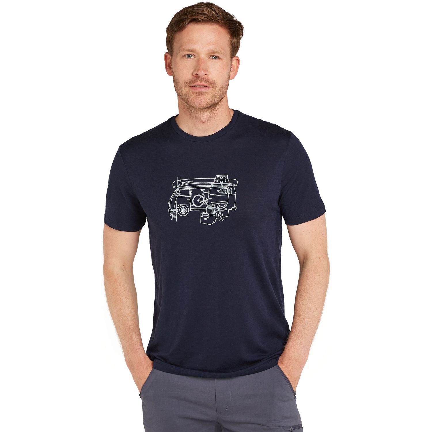 IcebreakerMen Merino 150 Tech Lite SS Tee Van Life