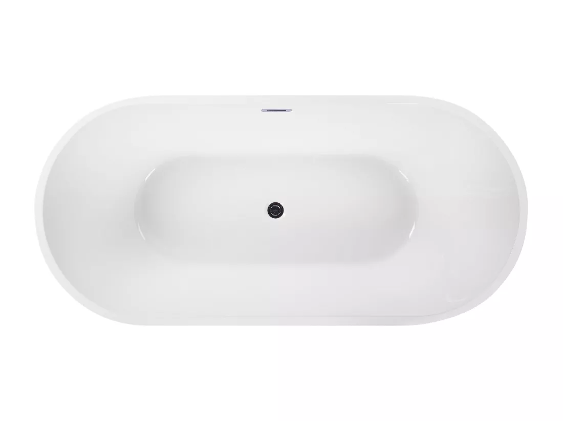 Baignoire îlot blanche 170 x 78 cm LEVERA