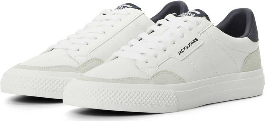JACK & JONES JACK&JONES JFWMORDEN COMBO WHITE NAVY NOOS Heren Veterschoenen