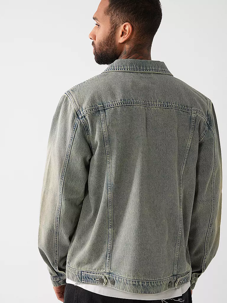 KARL KANI Jeansjacke hellblau