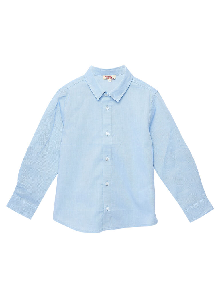 Chemise garçon bleu clair