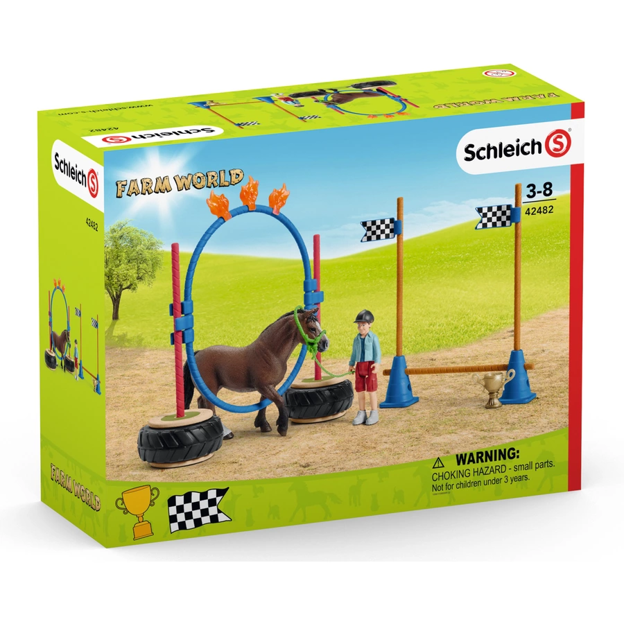 schleich® Pony Agility Rennen 42482