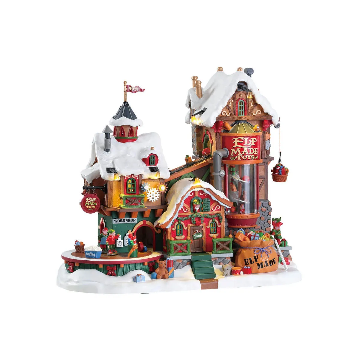 Lemax Usine de Jouets Elfes 4.5V