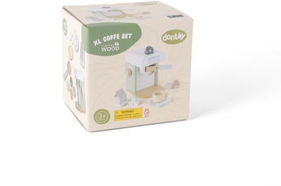 Dantoy Kaffemaskin Wood XL In Gift Box