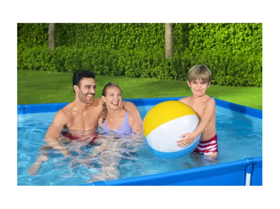 Piscine Hors-Sol Tubulaire pour Enfants Bestway Deluxe Splash Frame Pool 300x201x66 cm