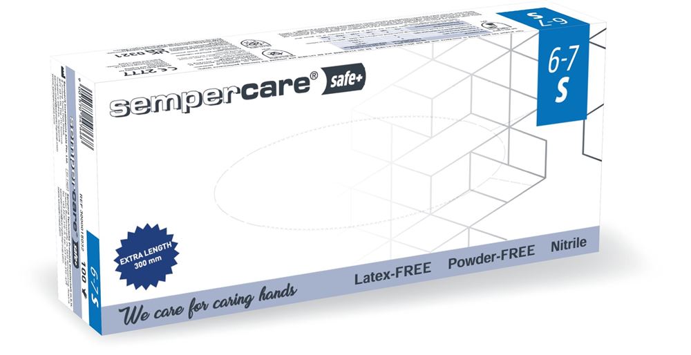 SEMPERCARE safe  S unsteril 100 Stk