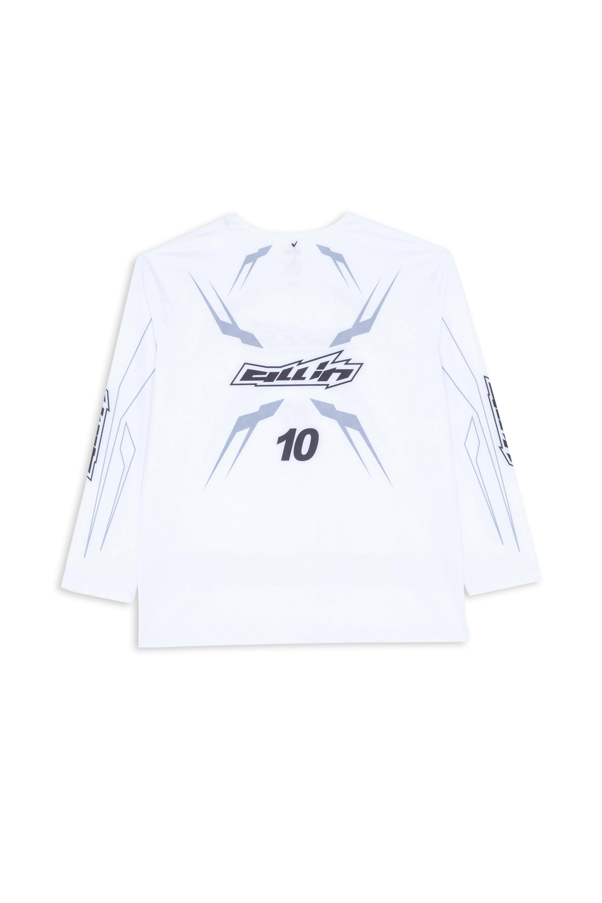 ALL IN T-shirt  KICK LS WHITE Blanc