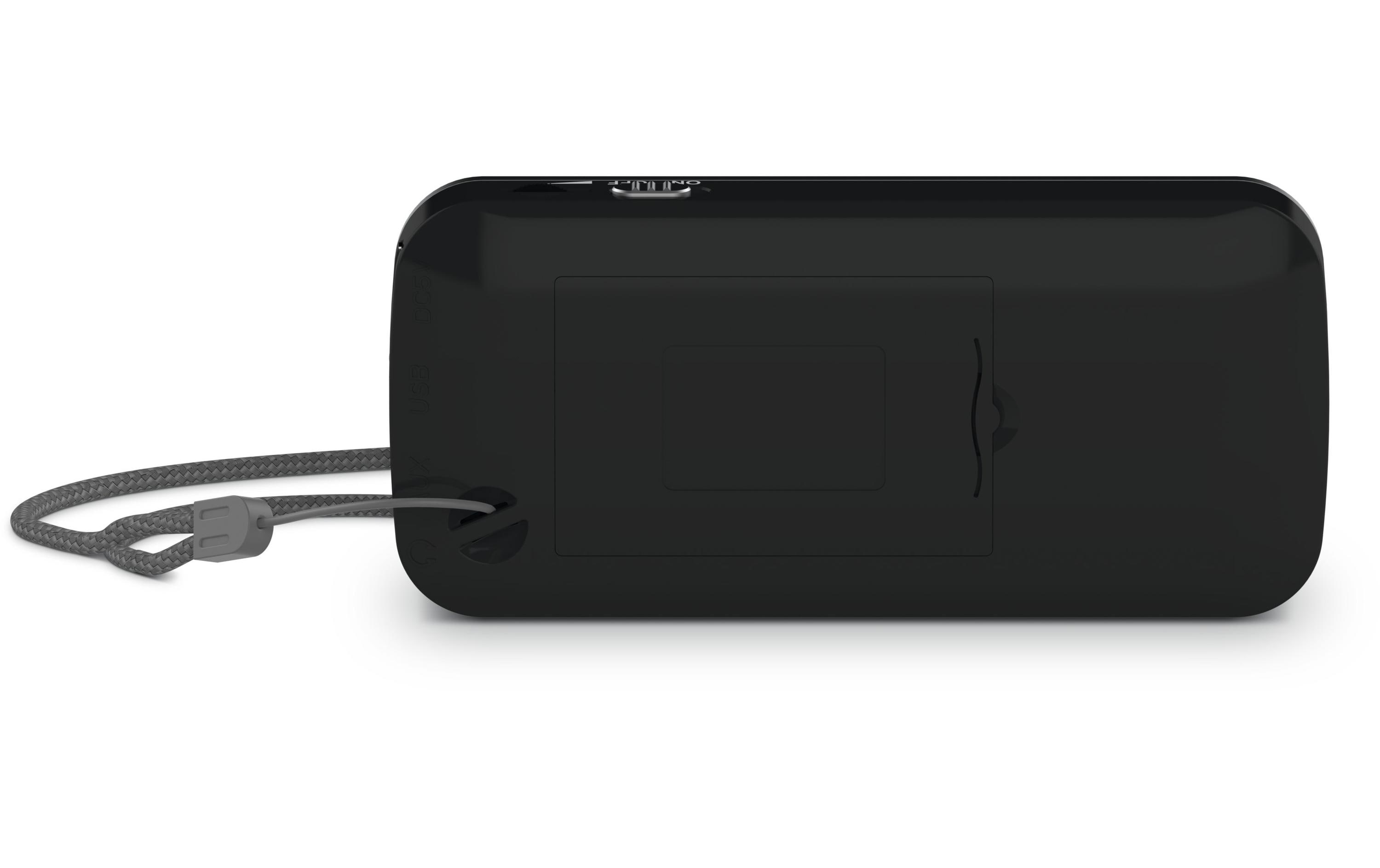 DAB+ Radio Viola 3 SchwarzPortables DAB+/UKW-Taschenradio mit LED-Taschenlampenfunktion