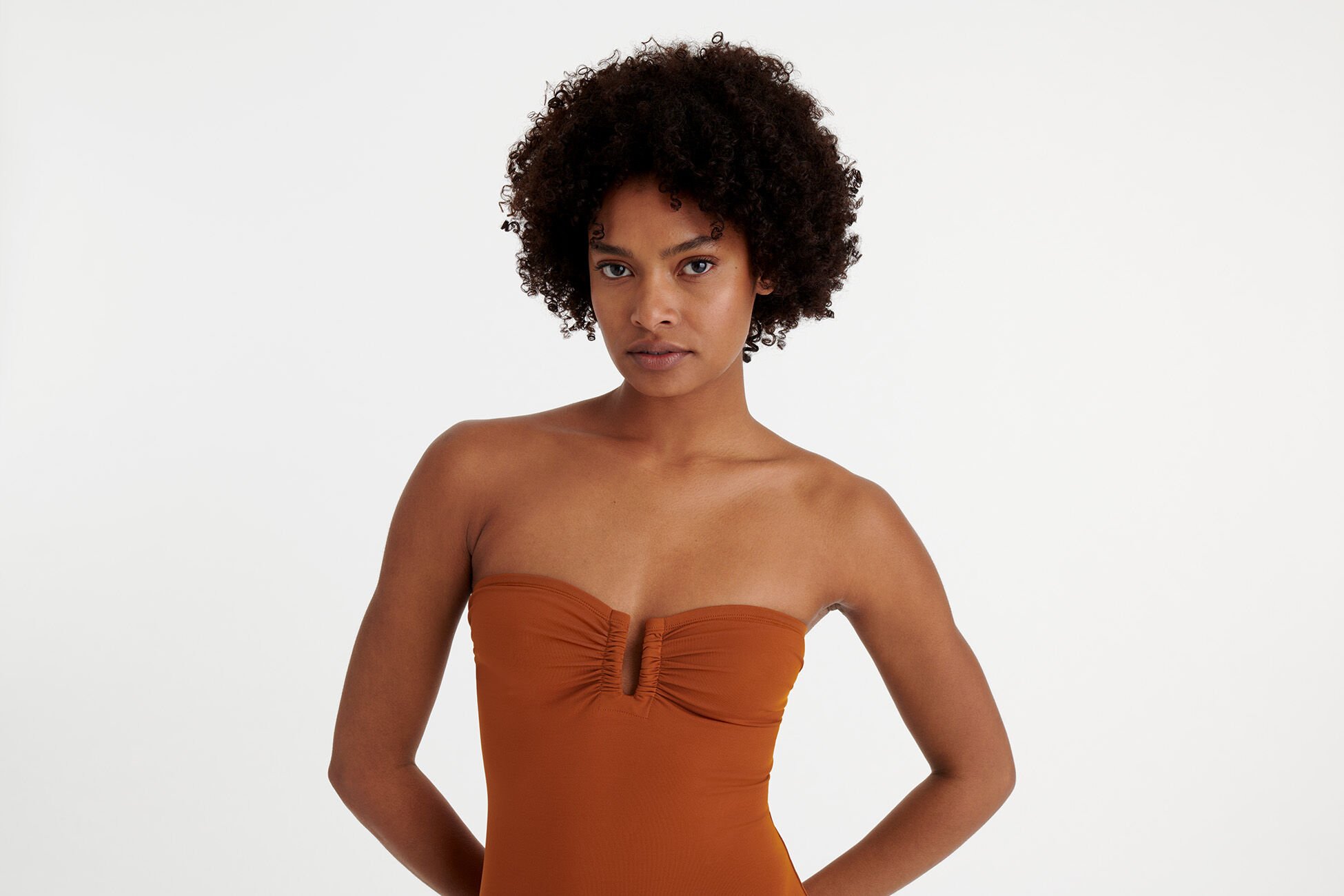 Cassiopee Une-pièce bustier ECORCE E25