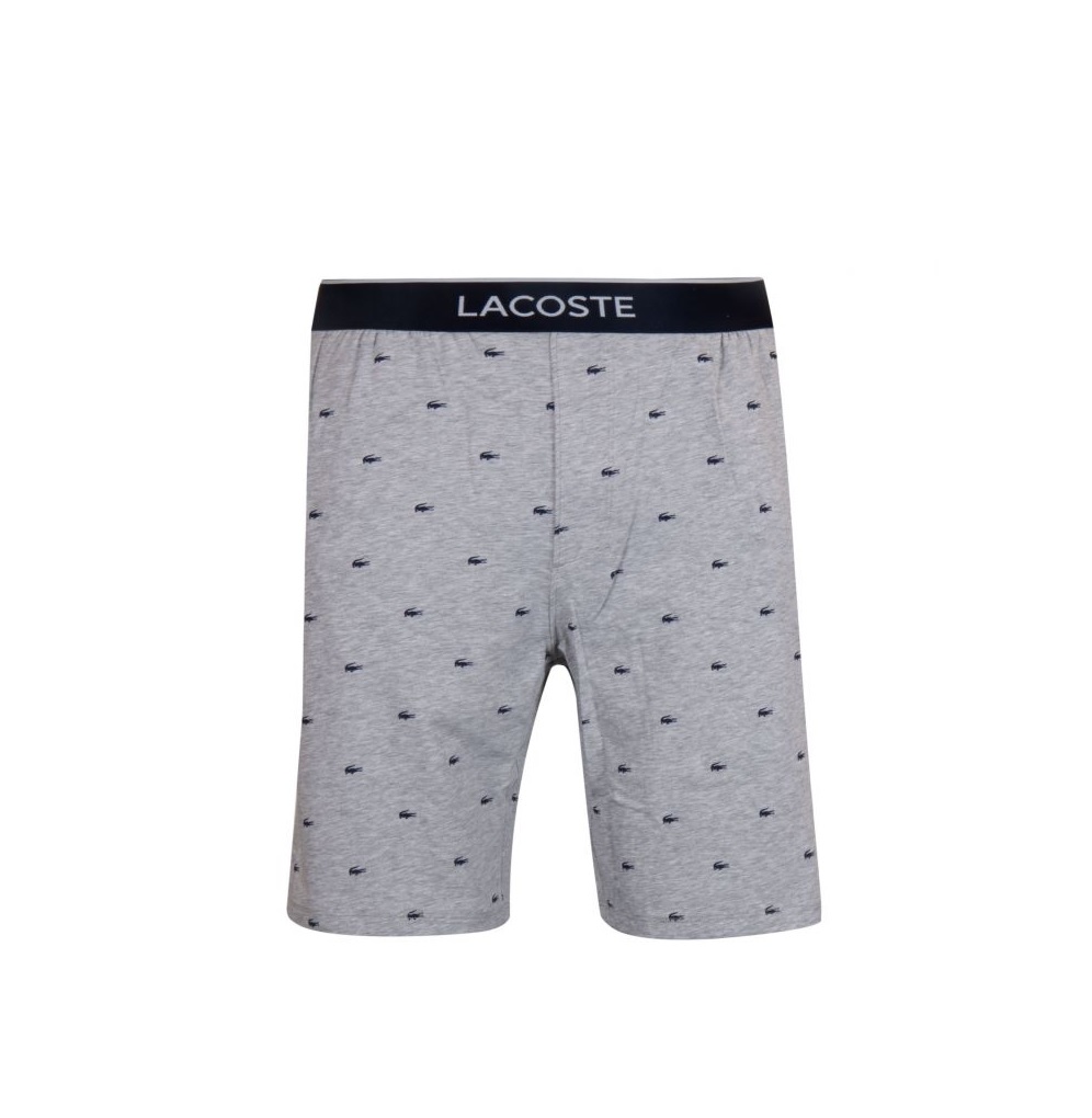 Lacoste Long Boxer Heren Grijs