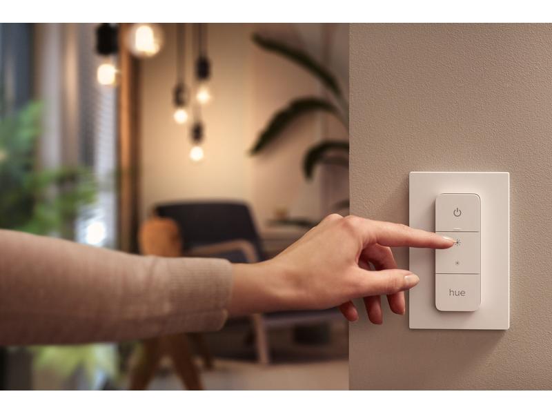 Philips Hue White Amb. Enrave Deckenleuchte XL schwarz 6500 Deckenlampe steuerbar mit Philips Hue