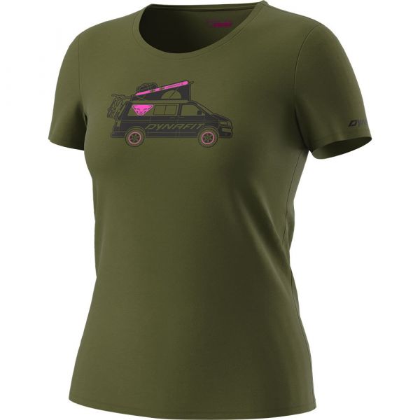 Dynafit Graphic Short Sleeve T-shirt Verde DE 36 Mulher