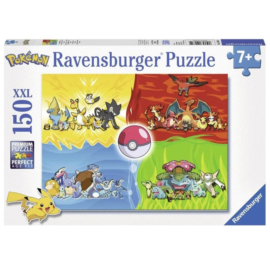 Pokémon Puzzle - Pokemon Types (150 XXL Pieces) (PEG0035)