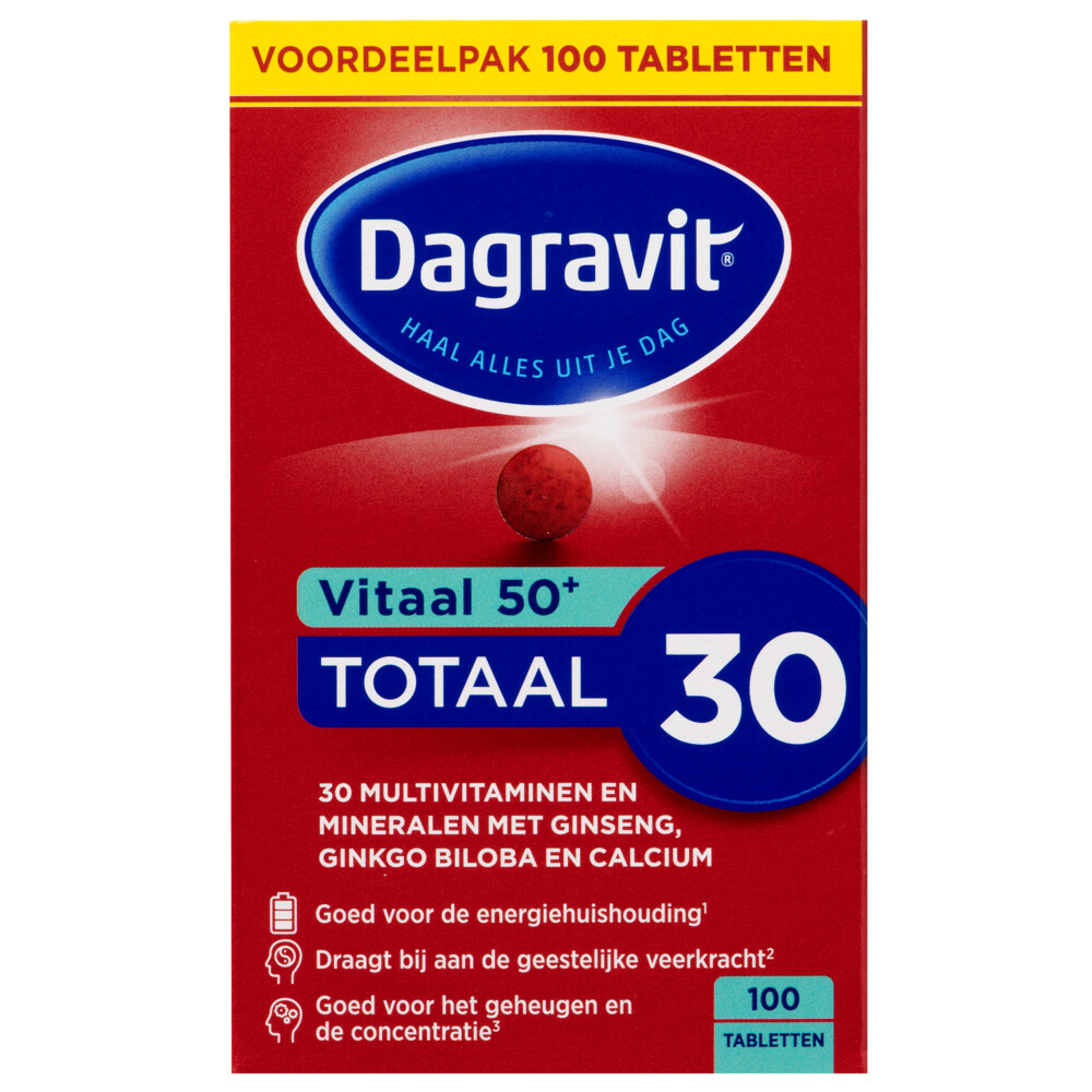 Dagravit Totaal 30 Vitaal 50+100 tabletten