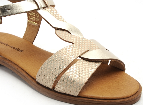 Margarita mariotti nu pieds plats femme 11756 or