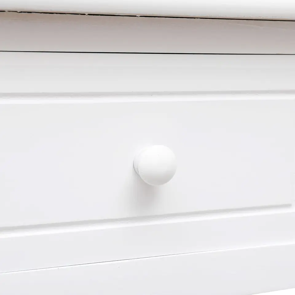 vidaXL - Bureau - Wit - Hout