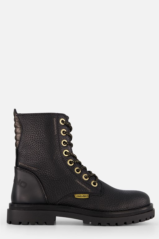 Vingino Shirley Biker boots zwart Leer