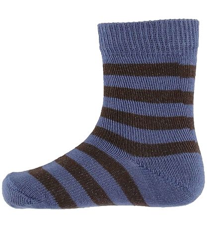 Noa Noa miniature Strømper - 2-pak - Boy Jamie Socks - Blåe/Brow