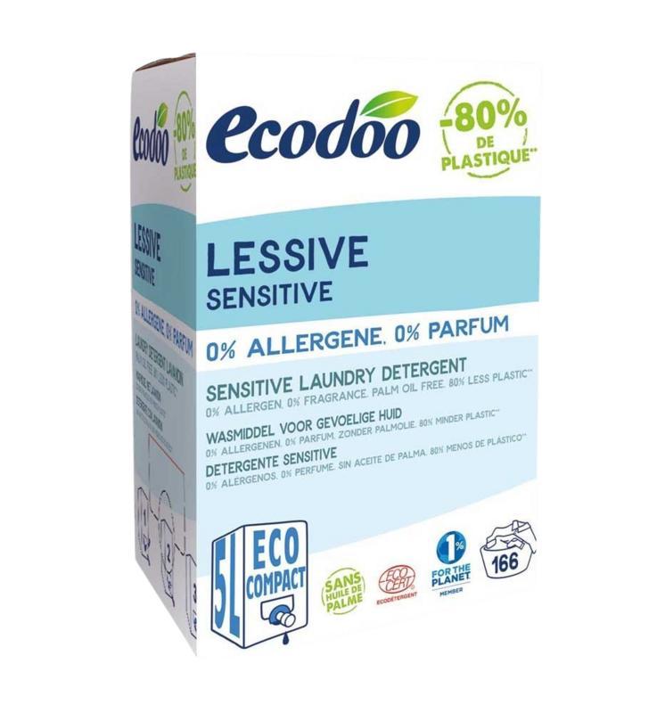 Ecodoo Wasmiddel Vloeibaar Sensitive 5000ml