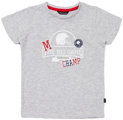 Luca & Lola San Marino T-Shirt 2-pack, Grey/Red
