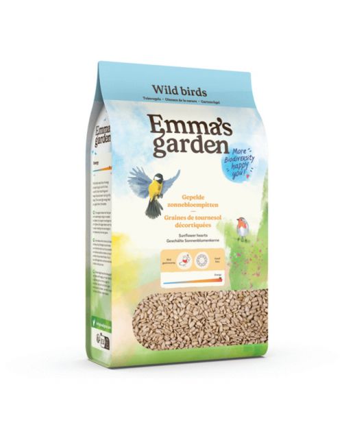 Emma's Garden Gepelde Zonnebloempitten - Vogelvoer