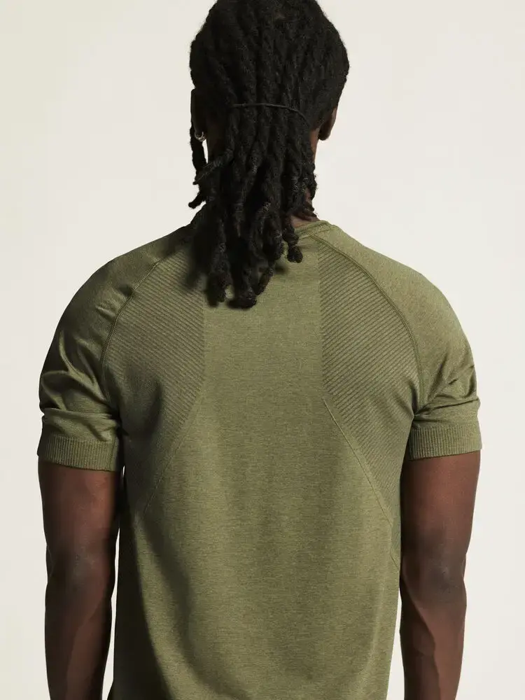 Craft CORE Dry Active Comfort Hardloopshirt Korte Mouwen Groen Heren