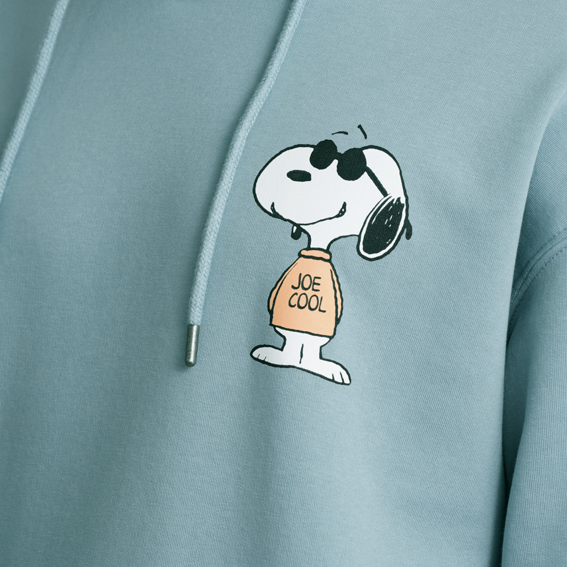 Jonas Nielsen Peanuts Hoodie mit Print hellblau